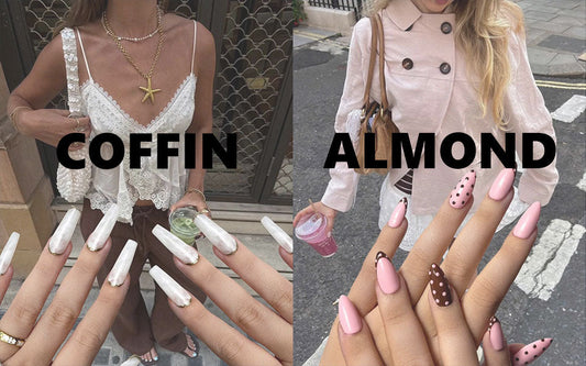 Almond vs. Coffin: Which Press On Nail Shape Is Best for You?